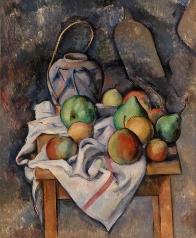 Jarra de jengibre, c.1895 de Paul Cézanne